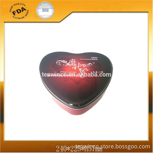 Heart Shaped Gifts Tin Packaging